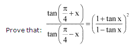 NCERT Solutions for 11th Class Maths: Chapter 3-Trigonometric Functions Ex. 3.3 Que. 6