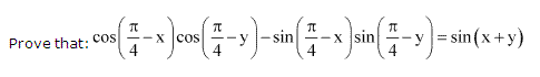 NCERT Solutions for 11th Class Maths: Chapter 3-Trigonometric Functions Ex. 3.3 Que. 5