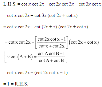 NCERT Solutions for 11th Class Maths: Chapter 3-Trigonometric Functions Ex. 3.3 Que. 19