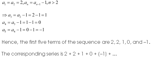 NCERT Solutions for 11th Class Maths: Chapter 9-Sequences and Series Ex. 9.1 Que. 13