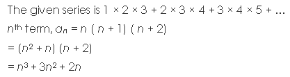 NCERT Solutions for 11th Class Maths: Chapter 9-Sequences and Series Ex. 9.4 Que. 1