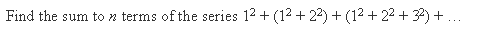 NCERT Solutions for 11th Class Maths: Chapter 9-Sequences and Series Ex. 9.4 Que. 6