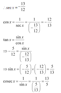 NCERT Solutions for 11th Class Maths: Chapter 3-Trigonometric Functions Ex. 3.2 Que. 4