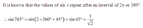 NCERT Solutions for 11th Class Maths: Chapter 3-Trigonometric Functions Ex. 3.2 Que. 5