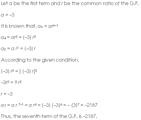 NCERT Solutions for 11th Class Maths: Chapter 9-Sequences and Series Ex. 9.3 Que. 4