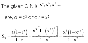 NCERT Solutions for 11th Class Maths: Chapter 9-Sequences and Series Ex. 9.3 Que. 10