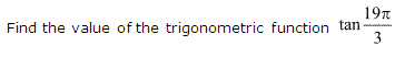 NCERT Solutions for 11th Class Maths: Chapter 3-Trigonometric Functions Ex. 3.2 Que. 6