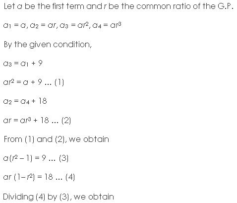 NCERT Solutions for 11th Class Maths: Chapter 9-Sequences and Series Ex. 9.3 Que. 21