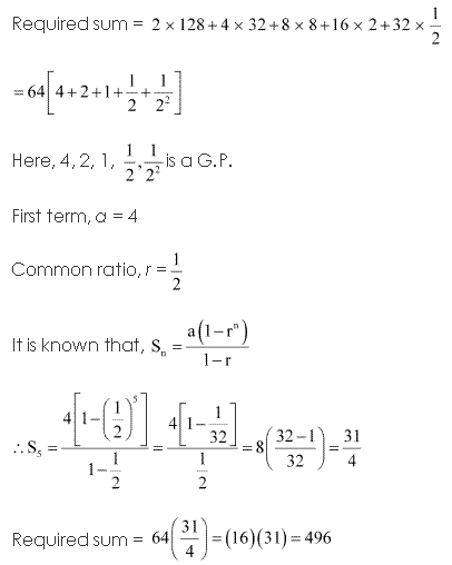 NCERT Solutions for 11th Class Maths: Chapter 9-Sequences and Series Ex. 9.3 Que. 19