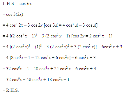 NCERT Solutions for 11th Class Maths: Chapter 3-Trigonometric Functions Ex. 3.3 Que. 22