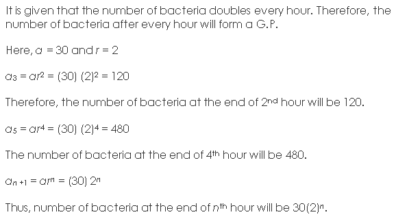 NCERT Solutions for 11th Class Maths: Chapter 9-Sequences and Series Ex. 9.3 Que. 29