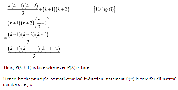NCERT Solutions for 11th Class Maths: Chapter 4-Principle of Mathematical Induction Ex. 4.1 Que. 6