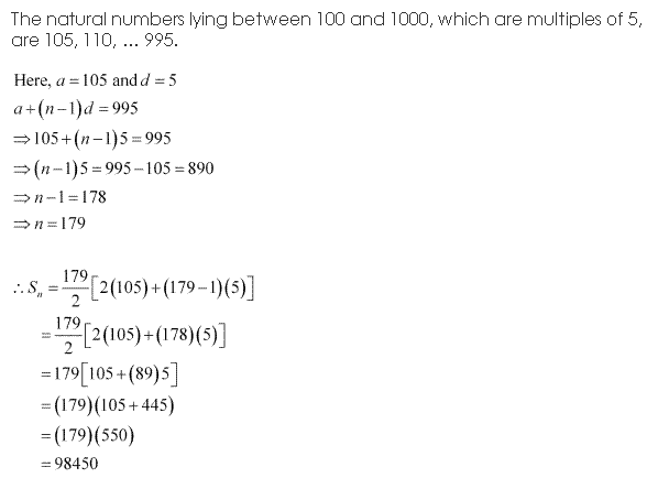 NCERT Solutions for 11th Class Maths: Chapter 9-Sequences and Series Ex. 9.2 Que. 2