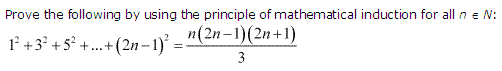 NCERT Solutions for 11th Class Maths: Chapter 4-Principle of Mathematical Induction Ex. 4.1 Que. 15