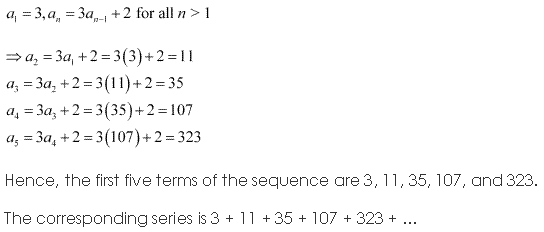 NCERT Solutions for 11th Class Maths: Chapter 9-Sequences and Series Ex. 9.1 Que. 11