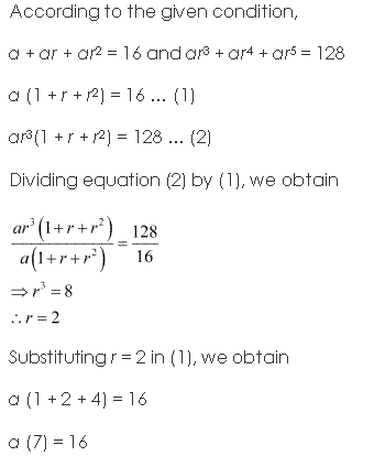 NCERT Solutions for 11th Class Maths: Chapter 9-Sequences and Series Ex. 9.3 Que. 14