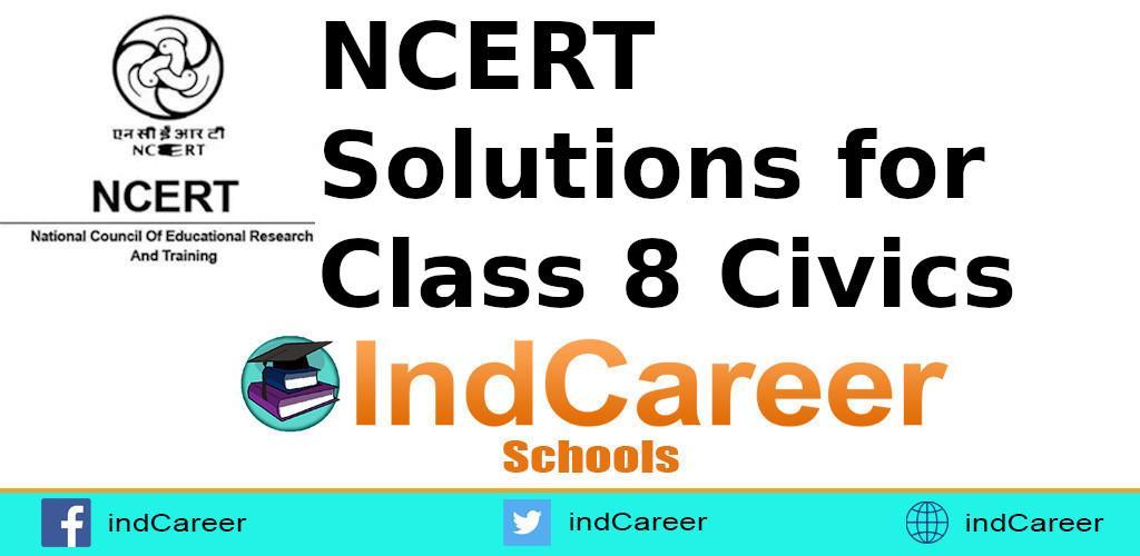 NCERT Solutions for Class 8 Civics