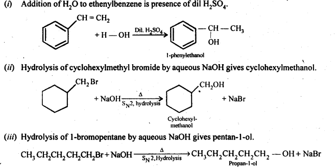 NCERT Solutions for 12th Class Chemistry: Chapter 11-Alcohols Phenols and Ether Ex.11.13