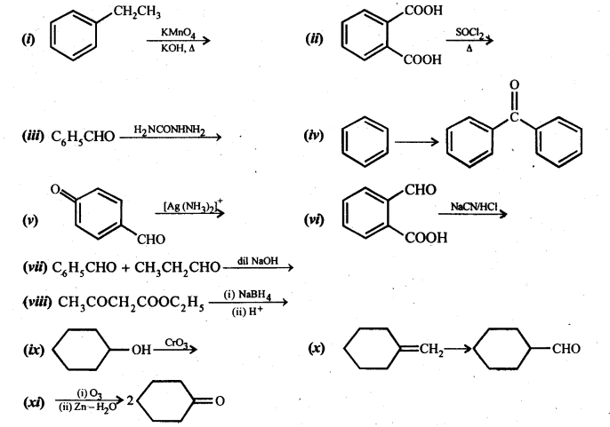 NCERT Solutions for 12th Class Chemistry: Chapter 12-Aldehydes Ketones and Carboxylic Acids Ex. 12.17