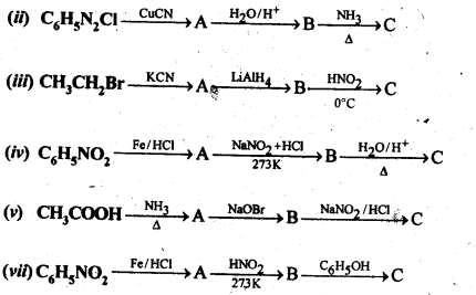 NCERT Solutions for 12th Class Chemistry:Chapter 13-Amines Ex. 13.9