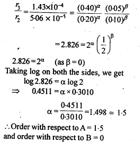 NCERT Solutions for 12th Class Chemistry: Chapter 4-Chemical Kinetics Ex.4.10