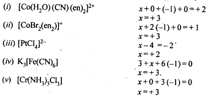 NCERT Solutions for 12th Class Chemistry: Chapter 9-Coordination Compounds Ex.9.5