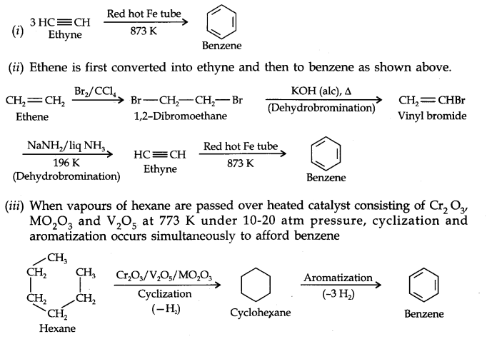 NCERT Solutions for 11th Class Chemistry: Chapter 13-Hydrocarbons Que. 20