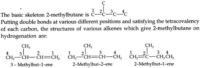 NCERT Solutions for 11th Class Chemistry: Chapter 13-Hydrocarbons Que. 21