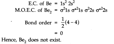 NCERT Solutions for 11th Class Chemistry: Chapter 4-Chemical Bonding and Molecular Structure Que. 35