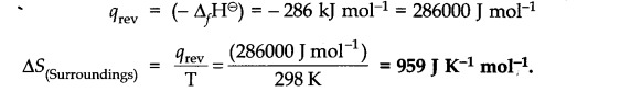 NCERT Solutions for 11th Class Chemistry: Chapter 6-Thermodynamics Que. 22