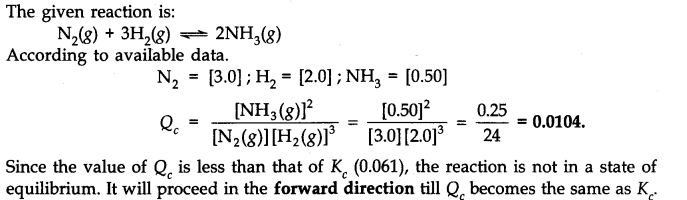 NCERT Solutions for 11th Class Chemistry: Chapter 7-Equilibrium Que. 20