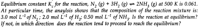NCERT Solutions for 11th Class Chemistry: Chapter 7-Equilibrium Que. 20