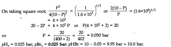 NCERT Solutions for 11th Class Chemistry: Chapter 7-Equilibrium Que. 26