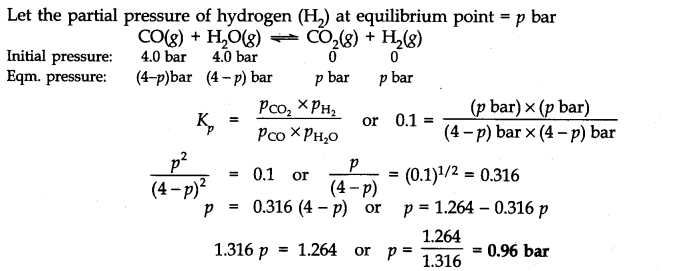 NCERT Solutions for 11th Class Chemistry: Chapter 7-Equilibrium Que. 30