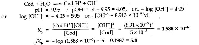 NCERT Solutions for 11th Class Chemistry: Chapter 7-Equilibrium Que. 50