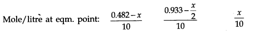 NCERT Solutions for 11th Class Chemistry: Chapter 7-Equilibrium Que. 8