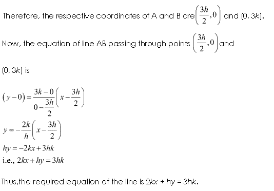 NCERT Solutions for 11th Class Maths: Chapter 10-Straight Lines Ex. 10.2 Que. 19