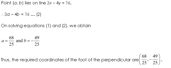 NCERT Solutions for 11th Class Maths: Chapter 10-Straight Lines Ex. 10.3 Que. 14