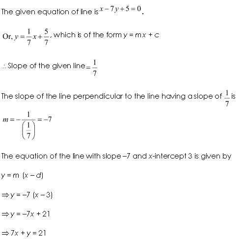 NCERT Solutions for 11th Class Maths: Chapter 10-Straight Lines Ex. 10.3 Que. 8