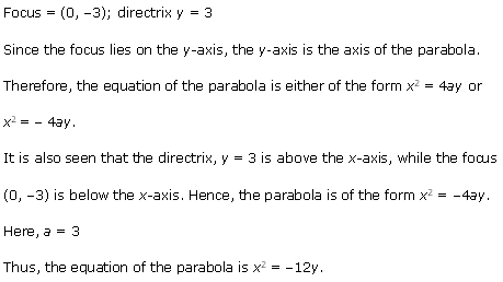 NCERT Solutions for 11th Class Maths: Chapter 11-Conic Sections Ex. 11. 2 que. 8
