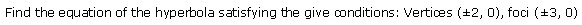NCERT Solutions for 11th Class Maths: Chapter 11-Conic Sections Ex. 11. 4 que. 7