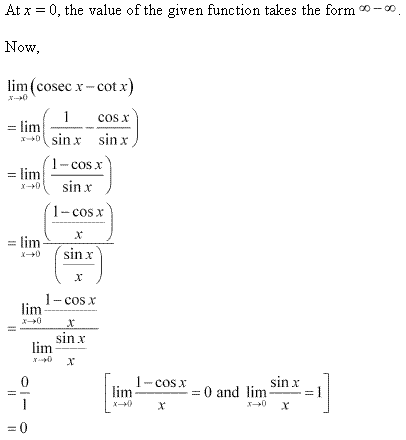 NCERT Solutions for 11th Class Maths: Chapter 13-Limits and Derivatives Ex.13.1 Que. 21