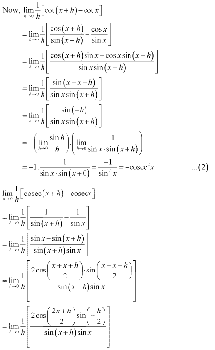 NCERT Solutions for 11th Class Maths: Chapter 13-Limits and Derivatives Ex.13.2 Que. 11