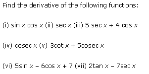 NCERT Solutions for 11th Class Maths: Chapter 13-Limits and Derivatives Ex.13.2 Que. 11