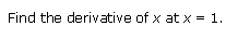 NCERT Solutions for 11th Class Maths: Chapter 13-Limits and Derivatives Ex.13.2 Que. 3