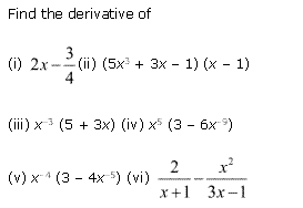 NCERT Solutions for 11th Class Maths: Chapter 13-Limits and Derivatives Ex.13.2 Que. 9
