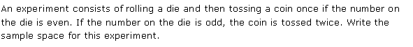 NCERT Solutions for 11th Class Maths: Chapter 16-Probability Ex. 16.1 Que. 14