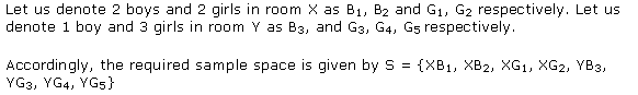NCERT Solutions for 11th Class Maths: Chapter 16-Probability Ex. 16.1 Que. 6