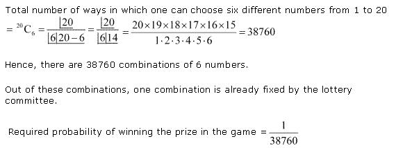 NCERT Solutions for 11th Class Maths: Chapter 16-Probability Ex. 16.3 Que. 11