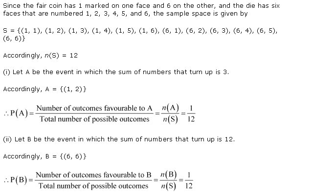 NCERT Solutions for 11th Class Maths: Chapter 16-Probability Ex. 16.3 Que. 5